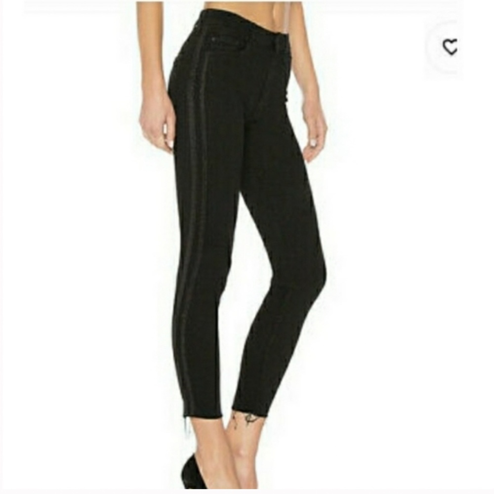 MOTHER HW Looker Ankle Fray in Guilty Party Racer Womens 25